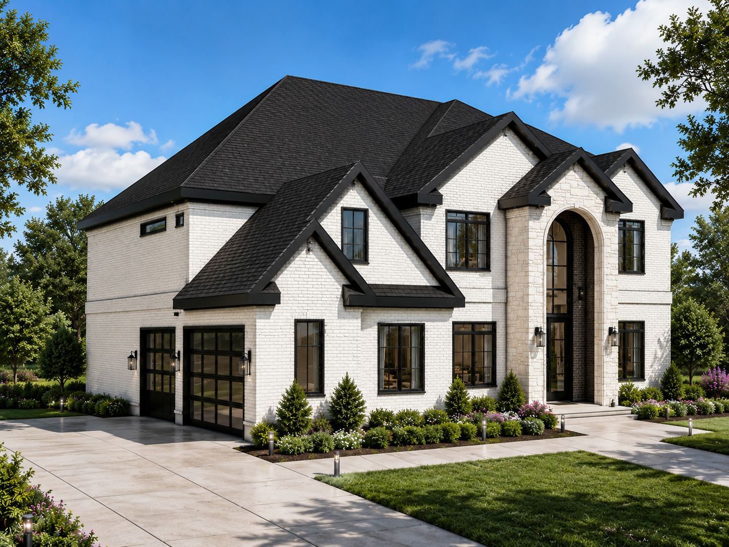 The Whitmore Plan, 3700 Renaissance Circle — architectural rendering of a JDT Capital new build
